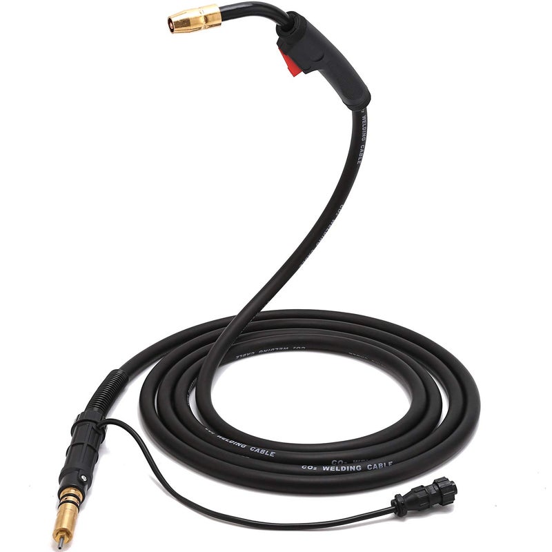 IHAYNER 15FT 150A MIG Welding Gun Torch Stinger Replacement for Miller M15 M-150 M-15 M150 Millermatic 35/120 / 130 / 130XP / 135 / 140s / 150/175 / 180s / 185 / DVIs / 211 MIG Gun and Cable - Image 1